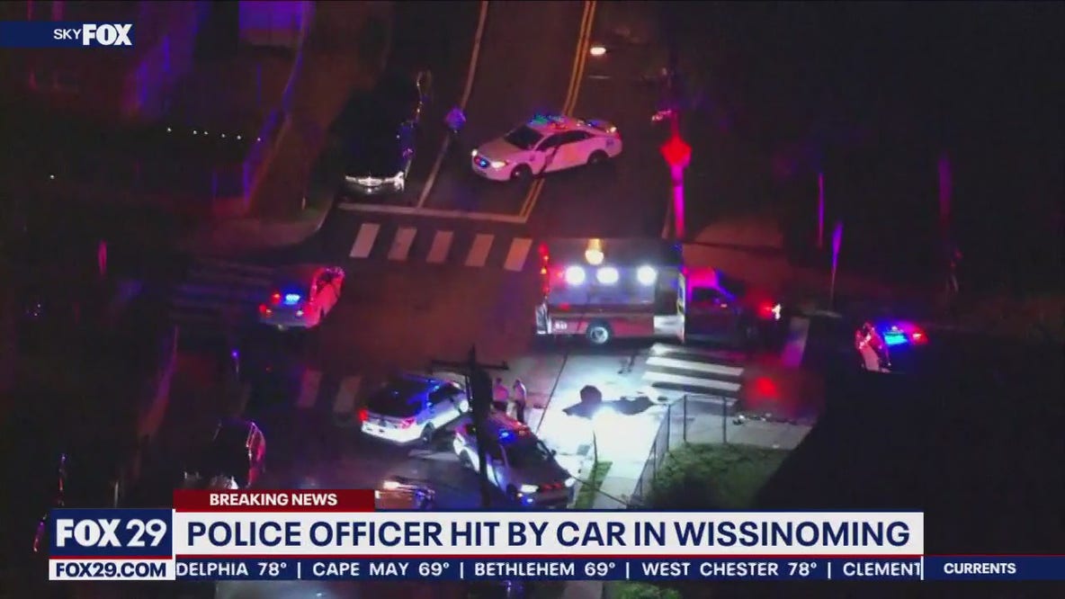 Driver sought after dragging officer 200 feet during traffic stop in Philadelphia: police